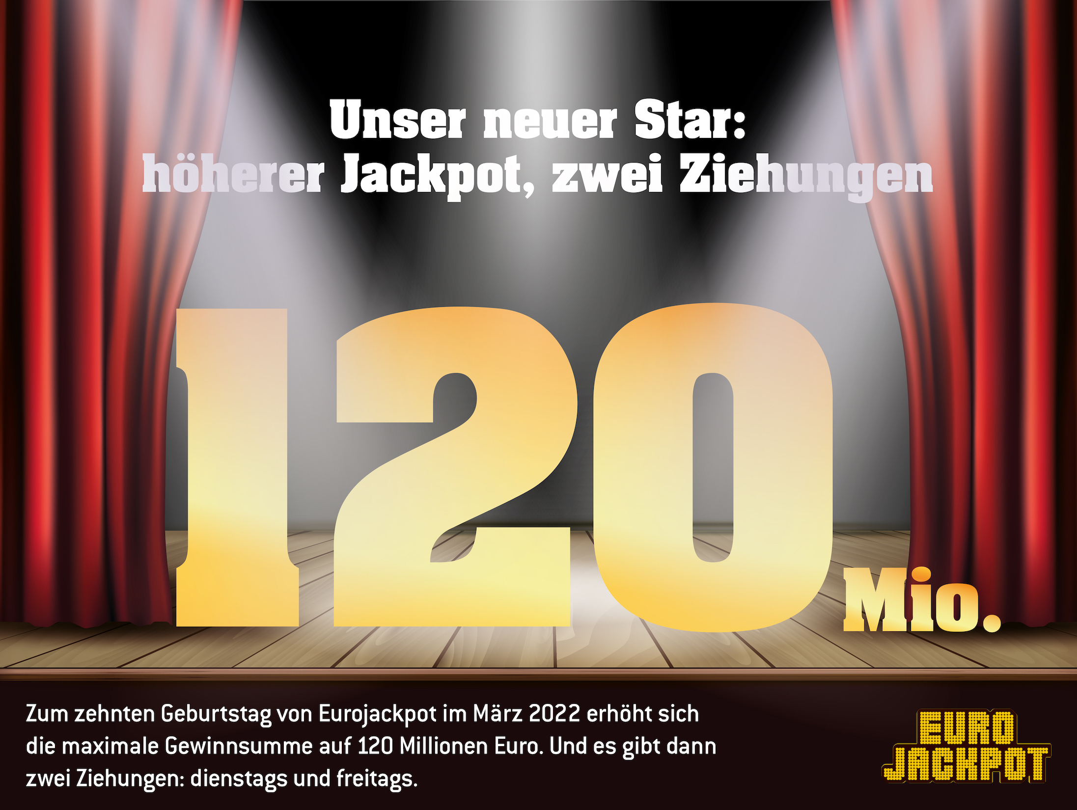 Der 120 Millionen Eurojackpot Kommt Im Marz 2022 Lotto Magazin