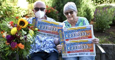 Monatsgewinn Postcode-Lotterie August 2021