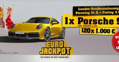 Eurojackpot Porsche Sonderauslosung