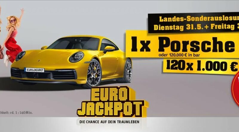 Eurojackpot Porsche Sonderauslosung